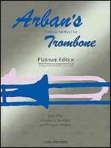 ARBANS FAMOUS METHOD PLATINUM EDITION TROMBONE BK/CD P.O.P. cover